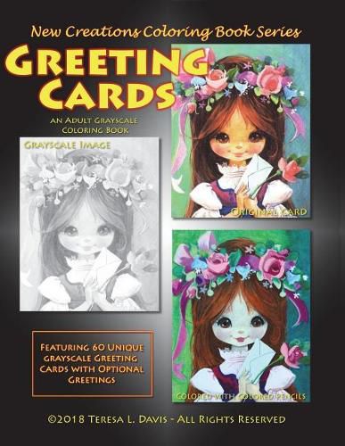 Cover image for New Creations Coloring Book Series: Greeting Cards
