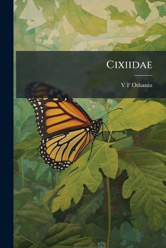 Cover image for Cixiidae: Orgeriaria