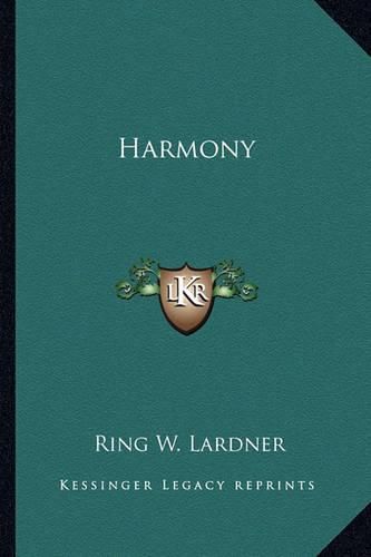 Cover image for Harmony