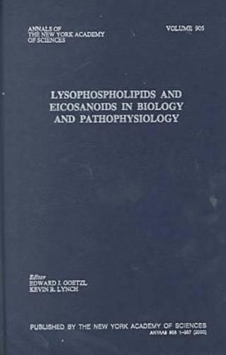 Cover image for Lysophospholipids and Eicosanoids in Biology and Pathophysiology