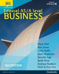 Cover image for Edexcel AS/A level Business 5th edition Student Book and ActiveBook