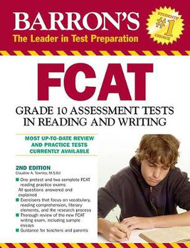 Cover image for FCAT Grade 10 Assessment Tests in Reading and Writing