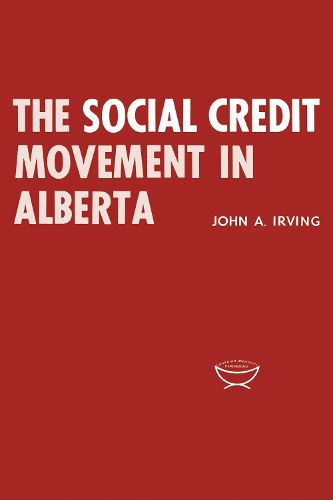 Cover image for Social Credit Movement in Alberta