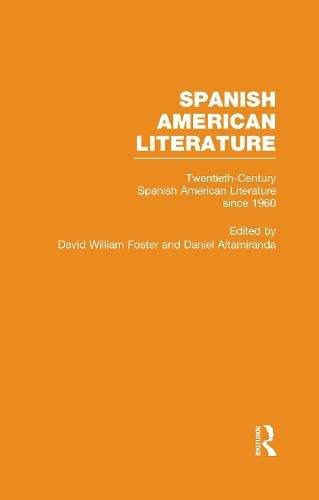 Cover image for Twentieth-Century Spanish American Literature since 1960