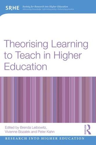 Cover image for Theorising Learning to Teach in Higher Education