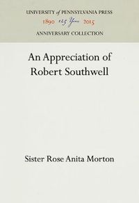 Cover image for An Appreciation of Robert Southwell