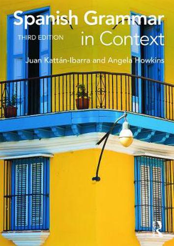 Cover image for Spanish Grammar in Context