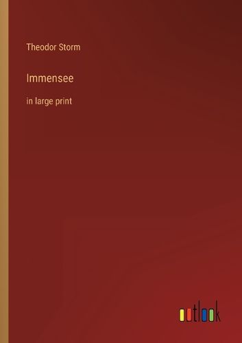 Cover image for Immensee