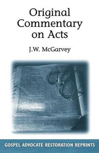 Cover image for Original Commentary On Acts