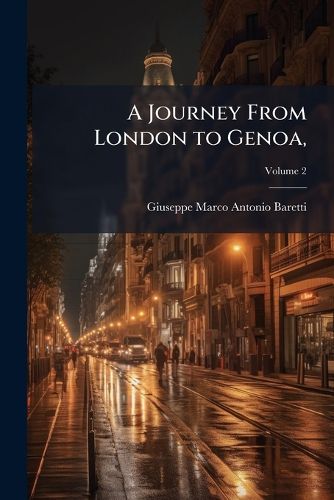 Cover image for A Journey From London to Genoa,