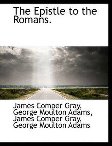 Cover image for The Epistle to the Romans.