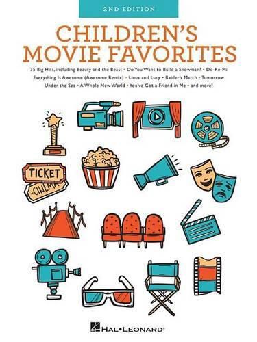 Cover image for Children's Movie Favorites - 2nd Edition: Easy Piano