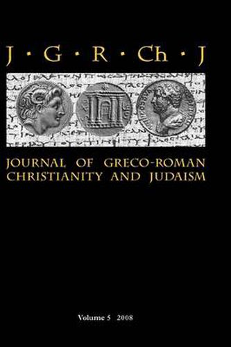 Cover image for Journal of Greco-Roman Christianity and Judaism