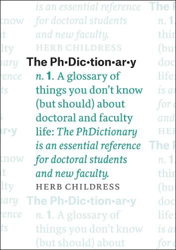 Cover image for The PhDictionary