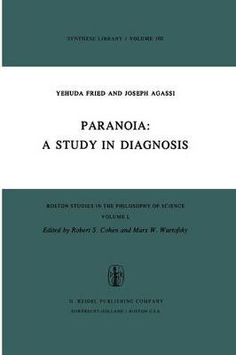 Cover image for Paranoia: A Study in Diagnosis