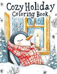 Cover image for Cozy Holiday Coloring Book