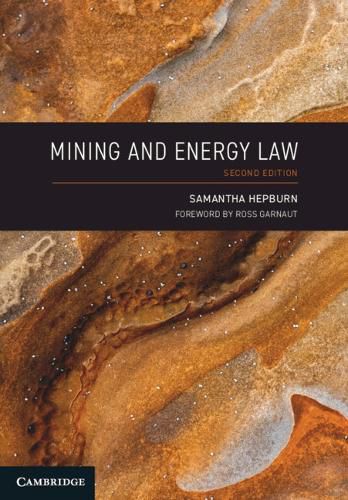 Cover image for Mining and Energy Law