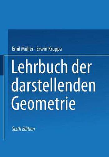 Lehrbuch Der Darstellenden Geometrie