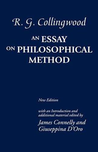 Cover image for An Essay on Philosophical Method