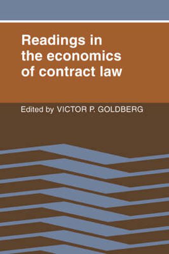 Cover image for Readings in the Economics of Contract Law