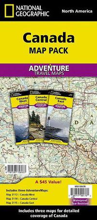 Cover image for Canada, Map Pack Bundle: Travel Maps International Adventure/Destination Map
