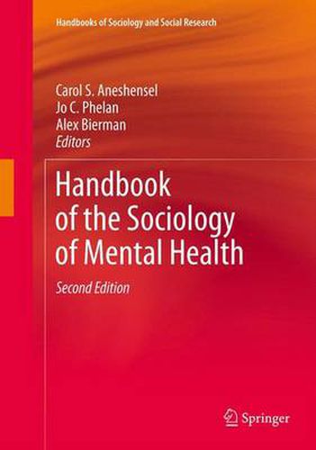 Cover image for Handbook of the Sociology of Mental Health