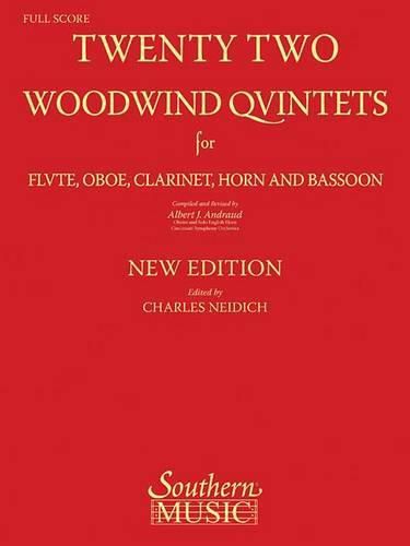 22 Woodwind Quintets: Woodwind Quintet