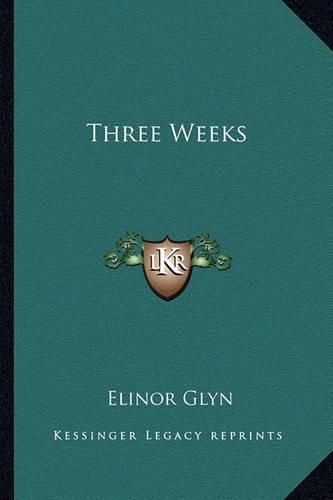 Cover image for Three Weeks