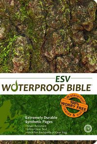 Cover image for Waterproof Bible-ESV-Tree Bark