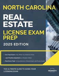 Cover image for North Carolina Real Estate License Exam Prep