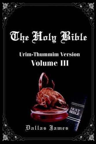 Cover image for Holy Bible-OE-Volume 3: Urim-Thummin