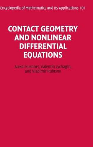 Cover image for Contact Geometry and Nonlinear Differential Equations