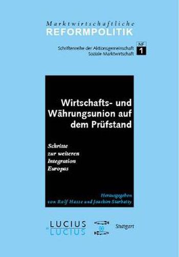 Cover image for Wirtschafts- und Wahrungsunion auf dem Prufstand