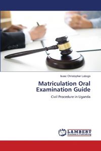 Cover image for Matriculation Oral Examination Guide