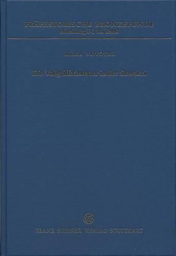 Cover image for Die Vollgriffschwerter in Der Slowakei