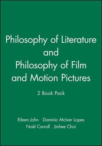 Cover image for Philosophy of Literature, and Philosophy of Film and Motion Pictures