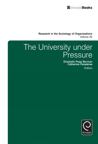 Cover image for The University under Pressure