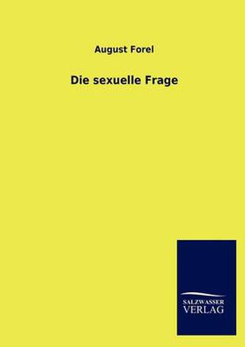 Cover image for Die sexuelle Frage