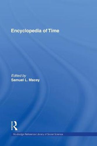 Cover image for Encyclopedia of Time