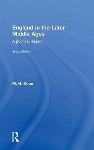 Cover image for England in the Later Middle Ages: A Political History