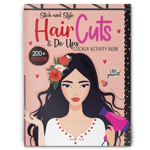 Cover image for Stick and Style - Hair Cuts & Do Ups (Sticker Activity Book)