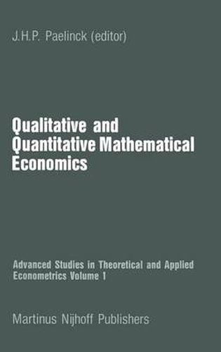 Cover image for Qualitative and Quantitative Mathematical Economics