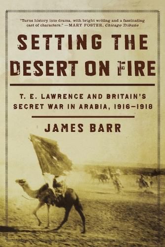 Cover image for Setting the Desert on Fire: T. E. Lawrence and Britain's Secret War in Arabia, 1916-1918