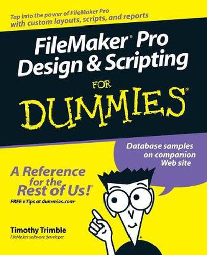 Cover image for FileMaker Pro Design and Scripting For Dummies