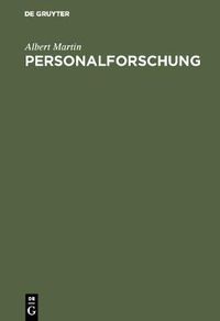 Cover image for Personalforschung