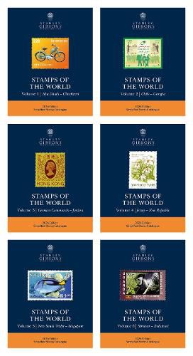 Cover image for 2026 Stamps of the World Catalogue Set of 6 Volumes