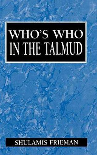 Cover image for Who's Who in the Talmud