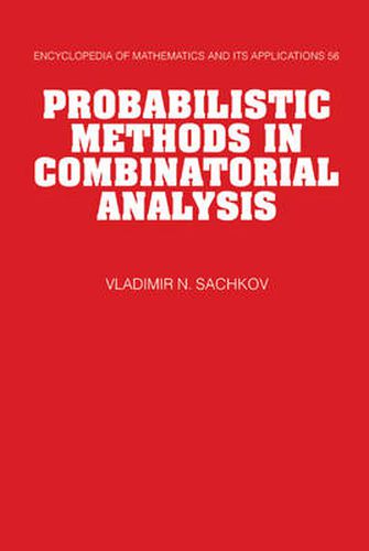 Cover image for Probabilistic Methods in Combinatorial Analysis