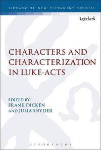 Cover image for Characters and Characterization in Luke-Acts