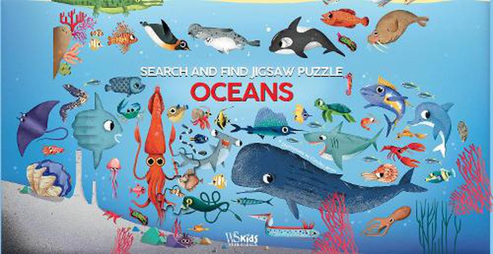 Cover image for Oceans: Search and Find Jigsaw Puzzle